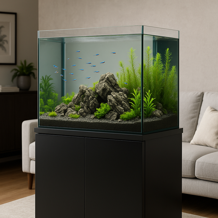 Why the 65-Gallon Rimless Aquarium is the Statement Piece Your Home Needs