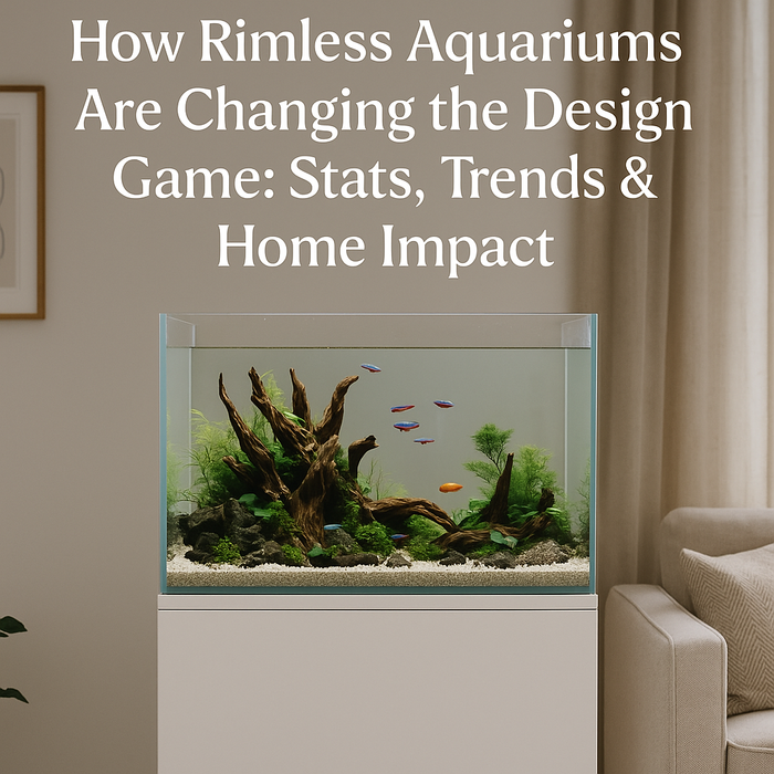 How Rimless Aquariums Are Changing the Design Game: Stats, Trends & Home Impact