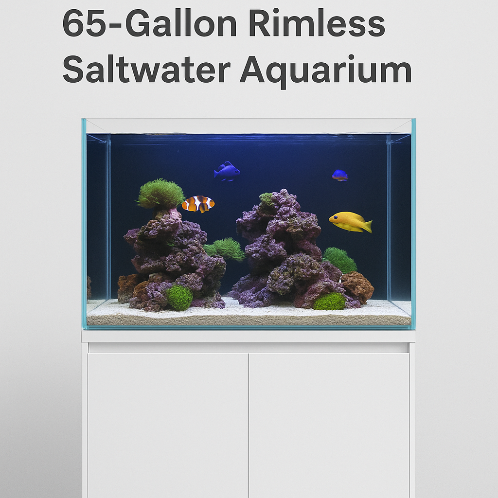 How to Style a 65-Gallon Aquarium in Your Living Room Like a Designer