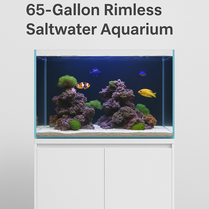 How to Style a 65-Gallon Aquarium in Your Living Room Like a Designer