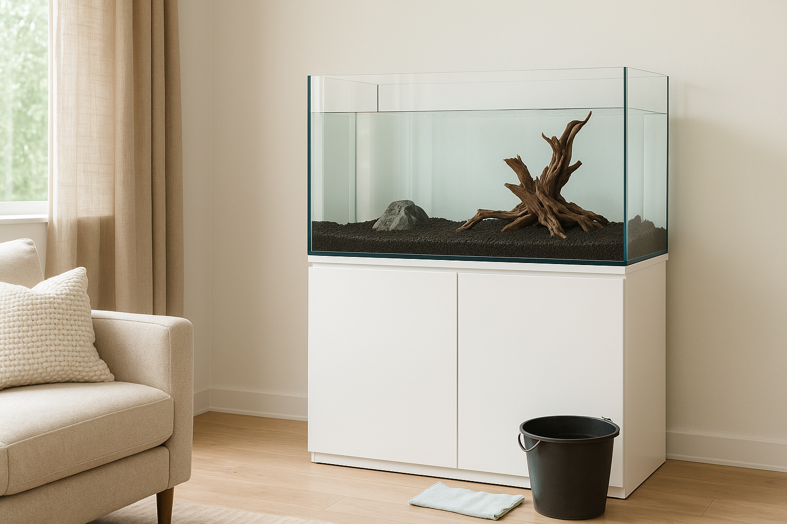 Setting Up Your 65-Gallon Rimless Aquarium: The Elegant Beginner’s Guide