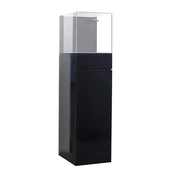JBJ CNT-10-B 10G Aquarium Stand in Black – Sleek & Sturdy Cabinet for Cubey Nano Tanks