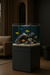 JBJ 45-Gallon AIO Rimless Aquarium Kit with Black Stand – All-in-One Saltwater or Freshwater Tank Setup