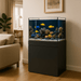 JBJ 45-Gallon AIO Rimless Aquarium Kit with Black Stand – All-in-One Elegance for Modern Aquascapes