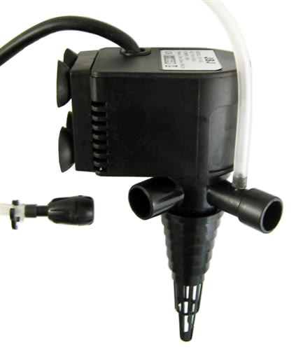 JBJ SP-1300 Dual Output Submersible Powerhead (240 GPH) – Efficient Dual-Flow Circulation for Freshwater & Saltwater Aquariums