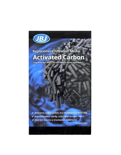 JBJ MT-60-AC 28G Nano Cube – Activated Carbon Media for Crystal-Clear Aquarium Filtration