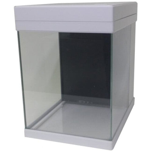 JBJ MT-208DX-W 3G Cubey Aquarium in White – Sleek Nano Aquarium with Built-in Filter & LED for Modern Spaces