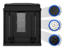 JBJ MT-604-LED 28G Nano Cube AIO – 40W WiFi-Controlled LED Aquarium with All-in-One Filtration