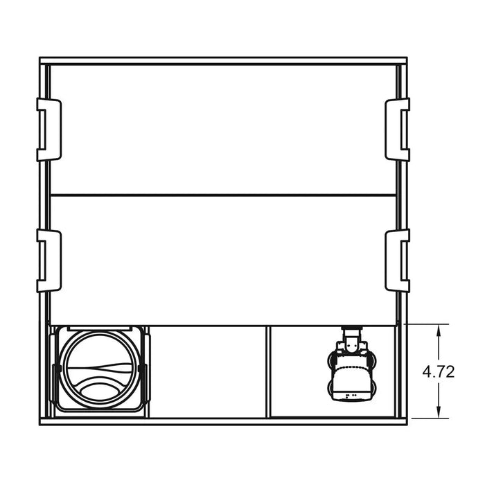 JBJ 25-Gallon AIO Rimless Aquarium Kit with Black Stand – Compact Saltwater or Freshwater Setup