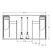 JBJ 65-Gallon All-in-One (AIO) Aquarium with White Stand