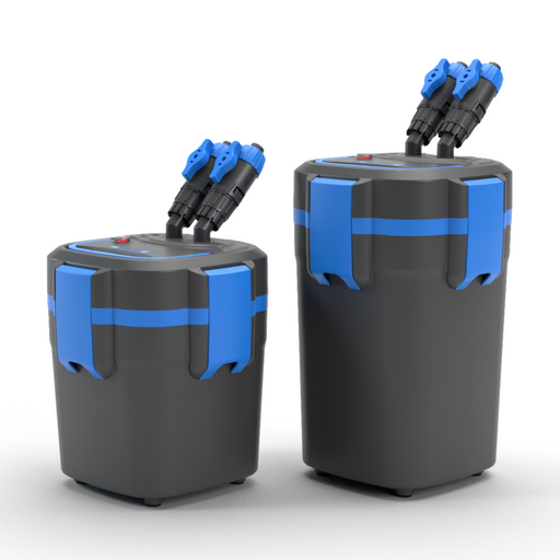 JBJ Reaction Pro 2 Canister Filter with 13W UV – High-Performance 530 GPH Aquarium Filtration System